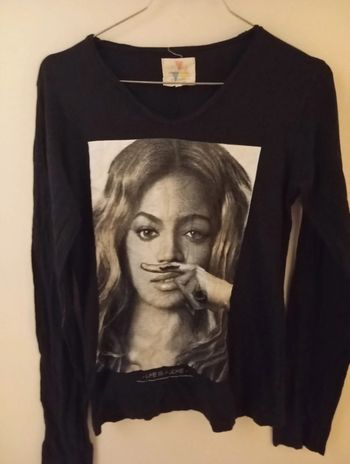 Tee shirt noir mixte 14 ans