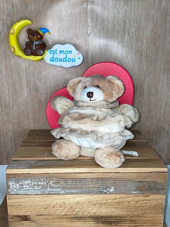 NAT353 doudou ours 🐻 babynat