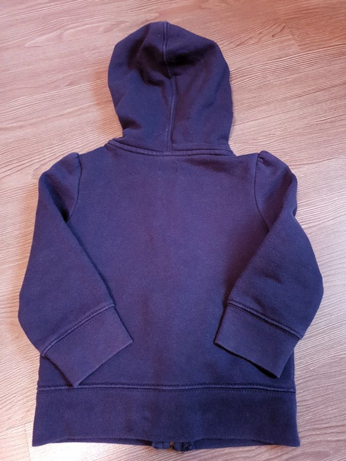 Gilet à capuche GAP taille 18 mois - photo numéro 4