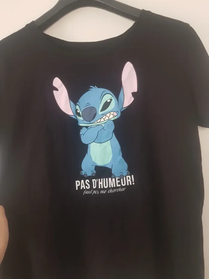T-shirt Stitch Humeur Taille M - photo numéro 2