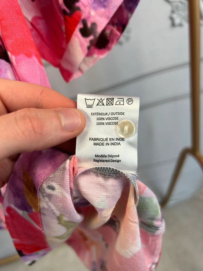 Robe à fleurs La petite étoile T2 / M neuve - photo numéro 6