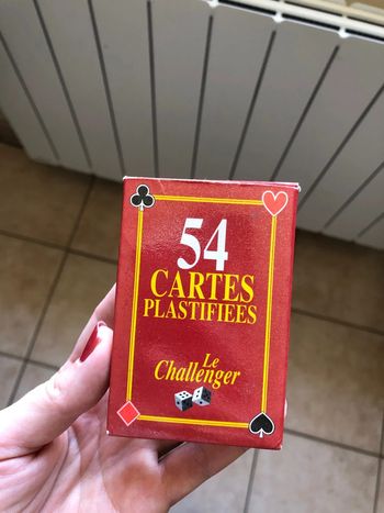 Jeu de cartes neuf