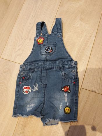 Robe en jeans été Smiley bébé 18 mois (78)