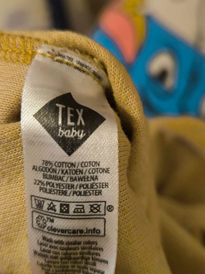 Lot de 2 pyjamas pour garçon de 12 mois marque tex baby - photo numéro 4