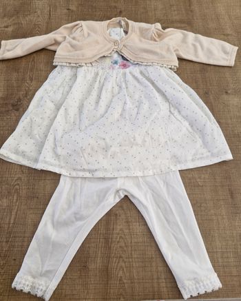 Ensemble robe gilet orchestra 9mois