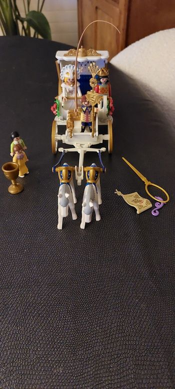 le carosse de la princesse playmobil