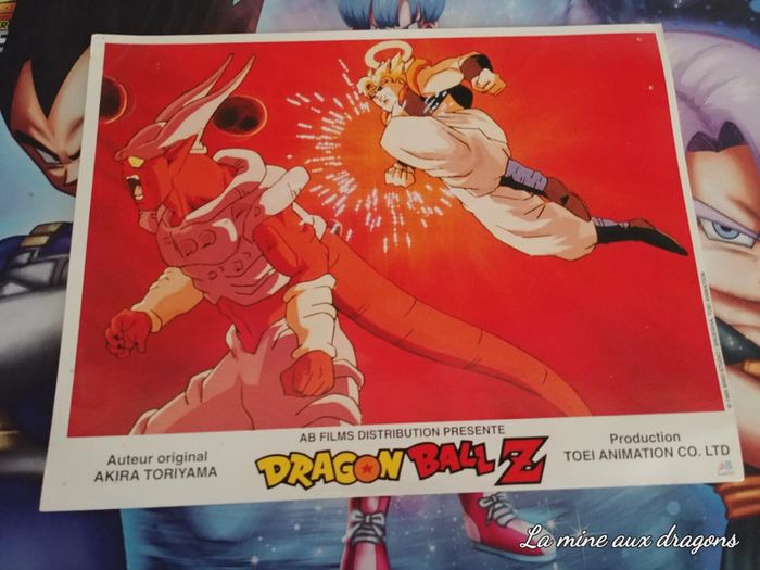 Affiche cartonnée Dragon Ball Z Ab film Fusion Janemba Gogeta poster Janenba