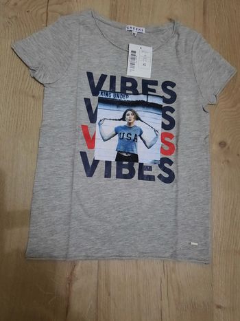 Tee shirt MC fille Creeks XS neuf