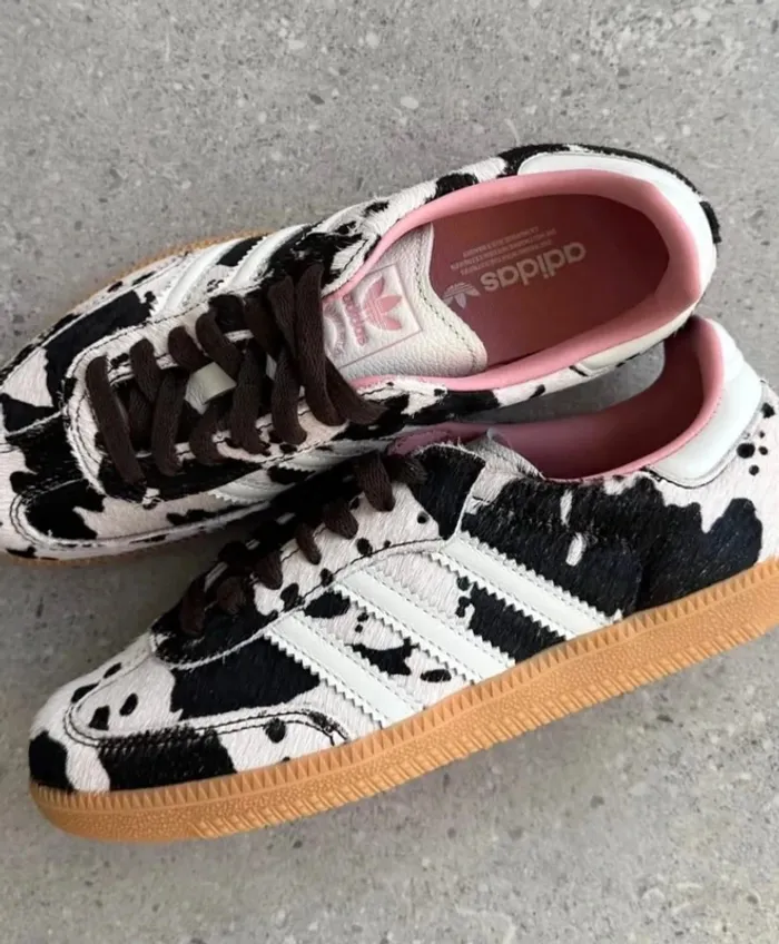 Adidas Samba Cow Print X ASOS - photo numéro 3