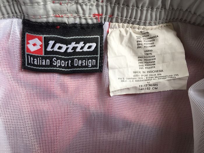 Short avec filet #LOTTO# taille 11/12 ans - photo numéro 3