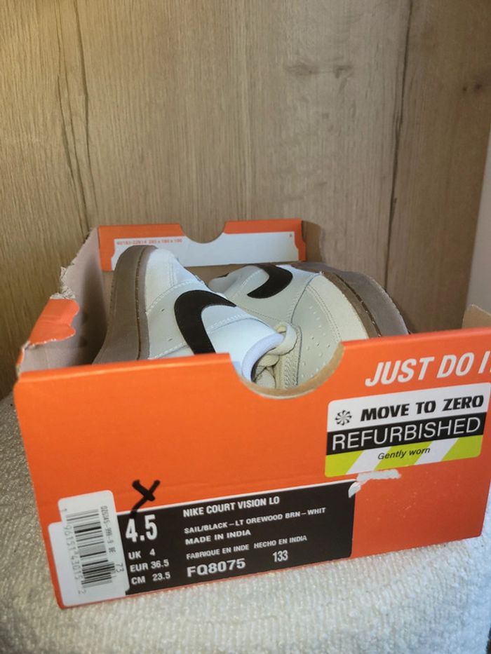 Baskets Nike Court Vision Lo - photo numéro 7
