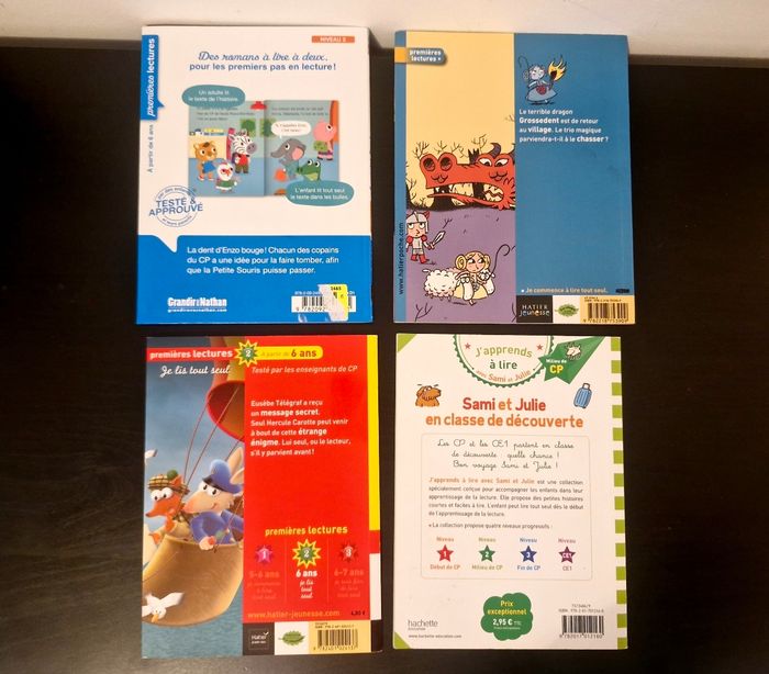 Lot de 4 livres - Niveau CP - photo numéro 2
