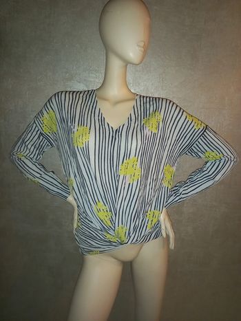pull court gris clair bimba y lola taille 38/40