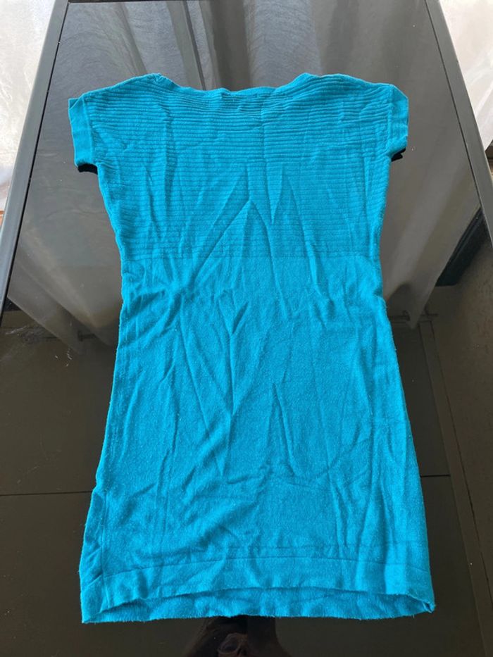 Robe bleue canard de chez mim en taille 36 - photo numéro 10