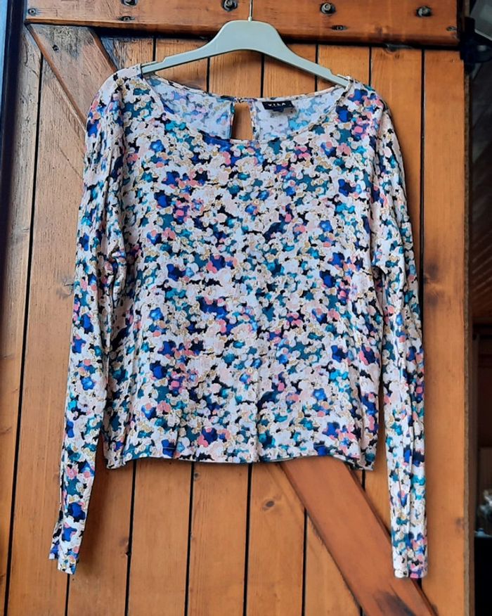 Haut fleuri multicolore Vila, S