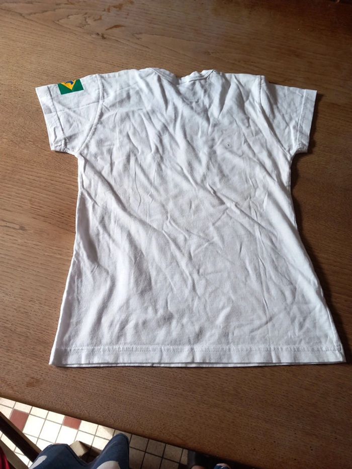 Tee-shirt blanc coton Équitation 8ans - photo numéro 4