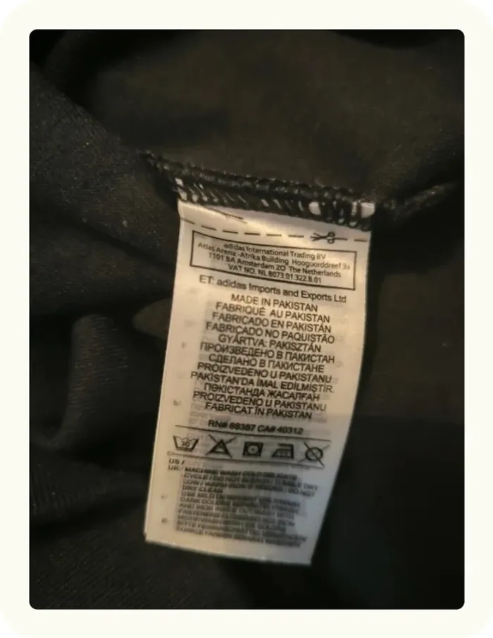 Pull col camionneur homme Adidas Taille M 38 - photo numéro 5