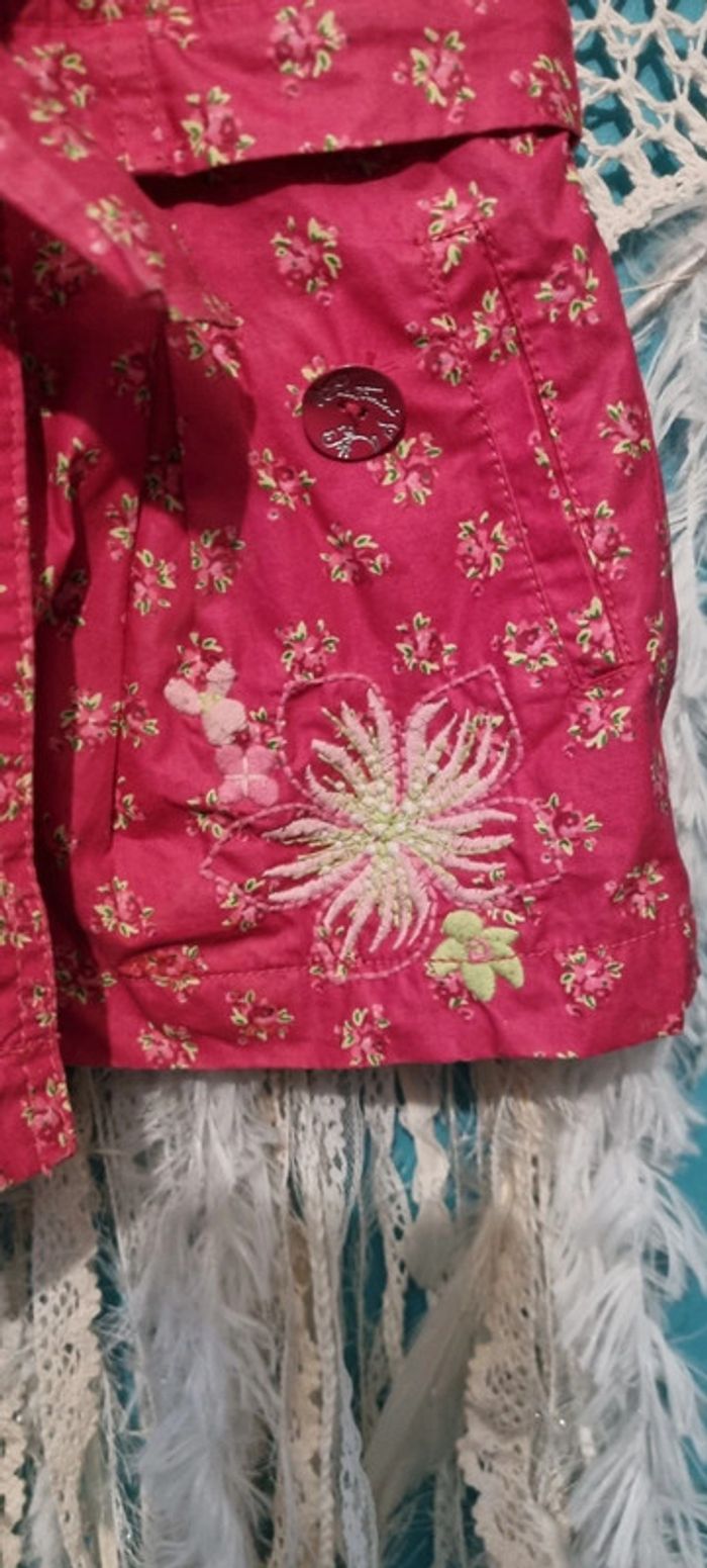 Veste imperméable rose - photo numéro 2