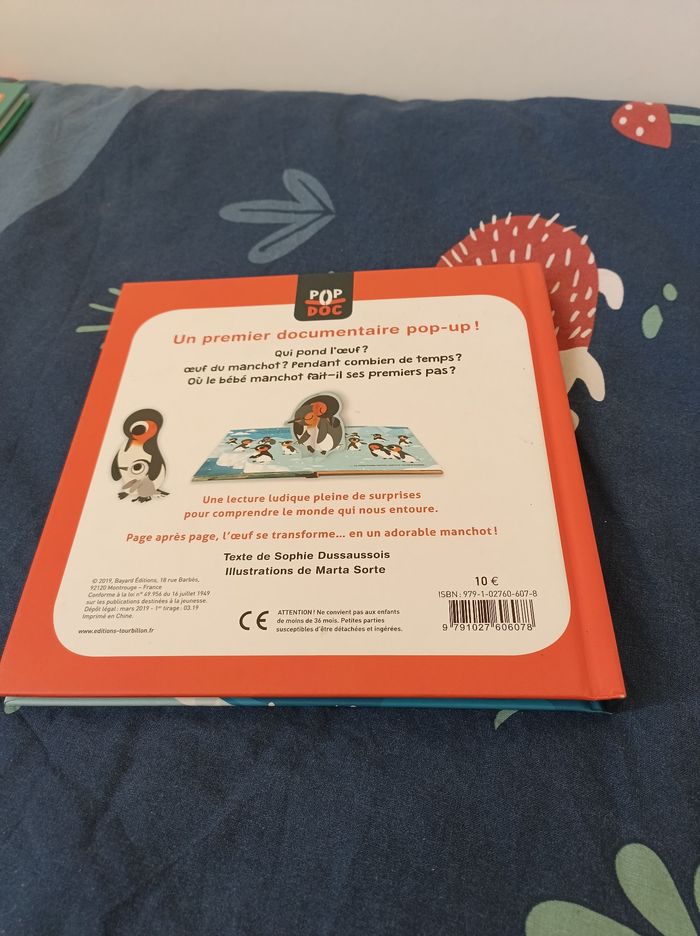 Livre "De l'oeuf au Manchot". - photo numéro 2