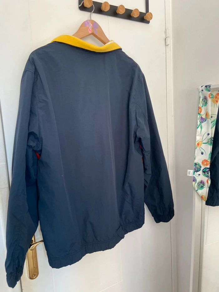 Coupe-vent bleu marine et rouge H&M Taille L - photo numéro 2