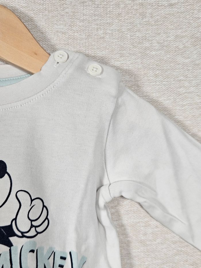 Pyjama 2 pièce Mickey Primark 6-9 mois 74 cm - photo numéro 4