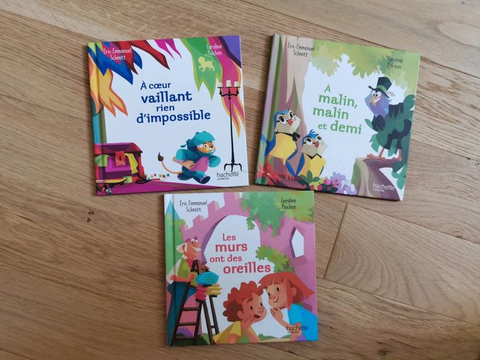 Lot de 3 livres enfant