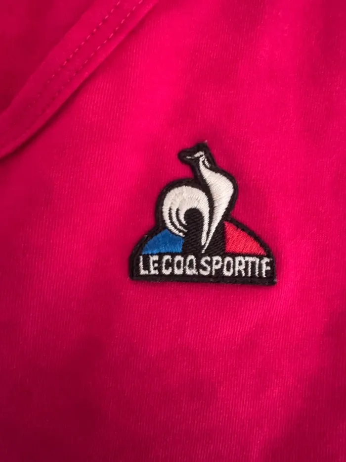 T-shirt fuchsia Le Coq Sportif – Taille M – Coupe féminine & dynamique - photo numéro 5