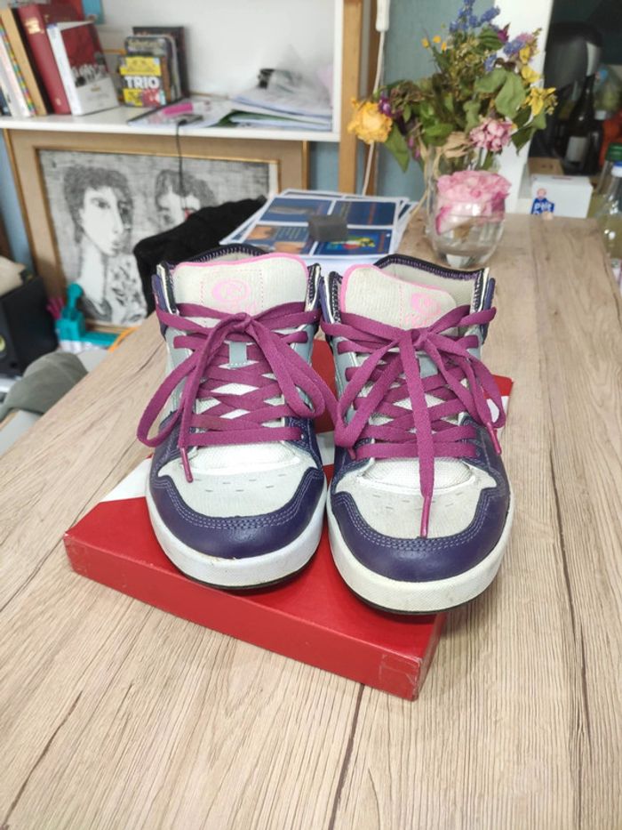 Chaussures ripcurl 40 cuir esprit van's skate - photo numéro 2