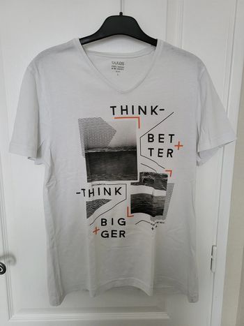 T-shirt blanc Jules L