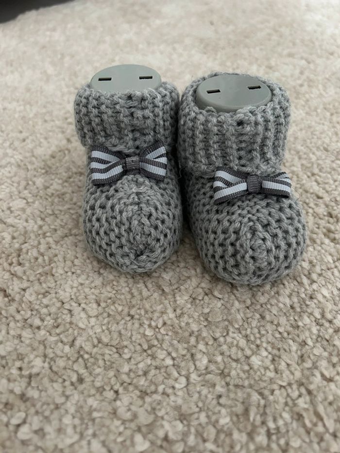 Chaussons en tricot