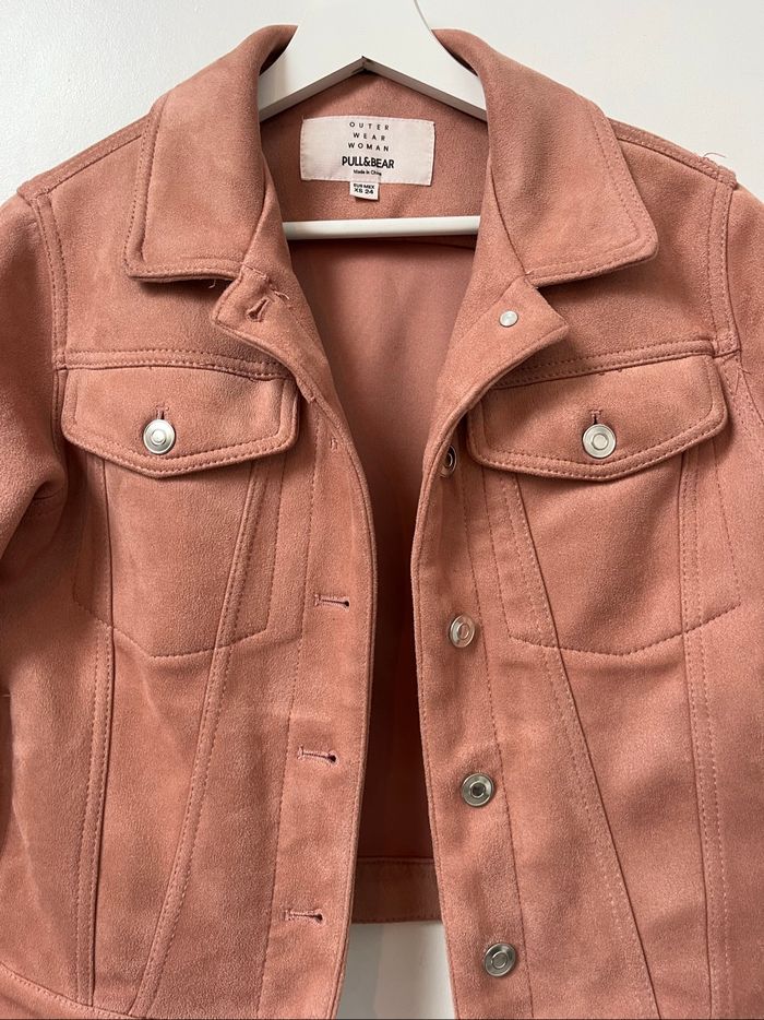 Veste rose Pull & Bear – XS, neuve & tendance 💖 - photo numéro 4