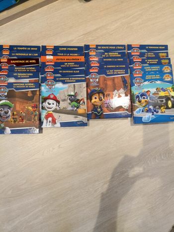 Lot 22 livres Pat Patrouille