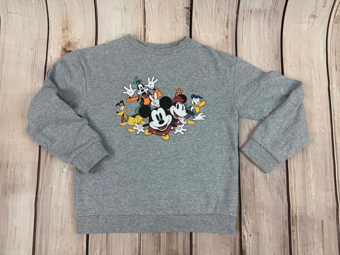 Pull Sweat en molleton Disney mixte 8 ans