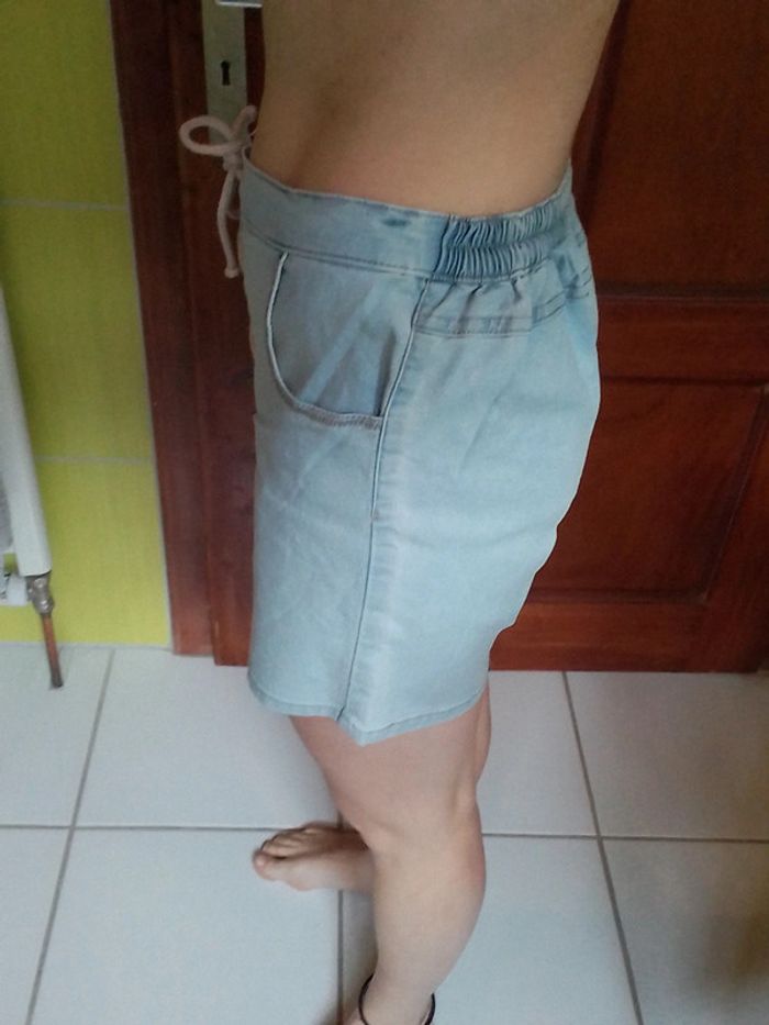 Short femme Bleu ciel Blancheporte - photo numéro 3