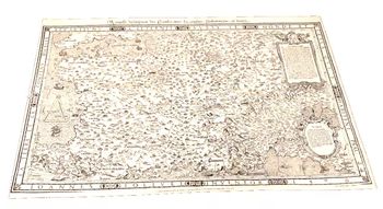 Affiche / Carte Nouvelle description des Gaules avec confins d'Allemagne et d' Italie