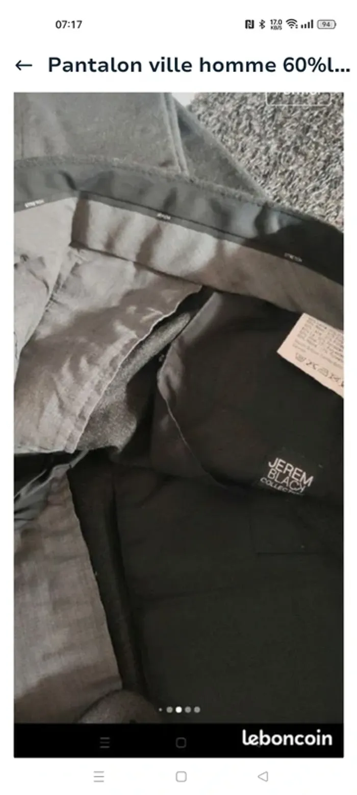 Pantalon de ville homme Jerem - photo numéro 4