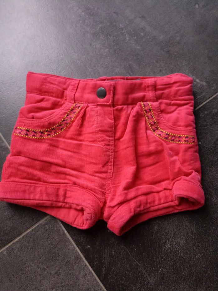 Short chaud velours T71