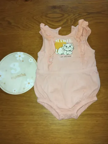 Combi-short disney taille 3 mois