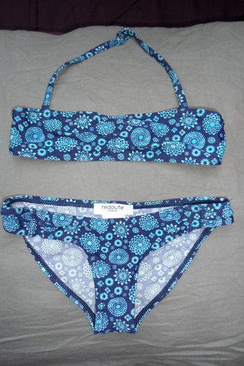 Maillot de bains 2 pièces Fille, La Redoute, taille 4 ans