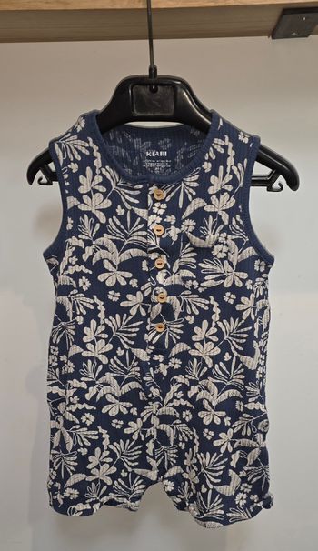 Barboteuse bleu marine #kiabi 18 mois
