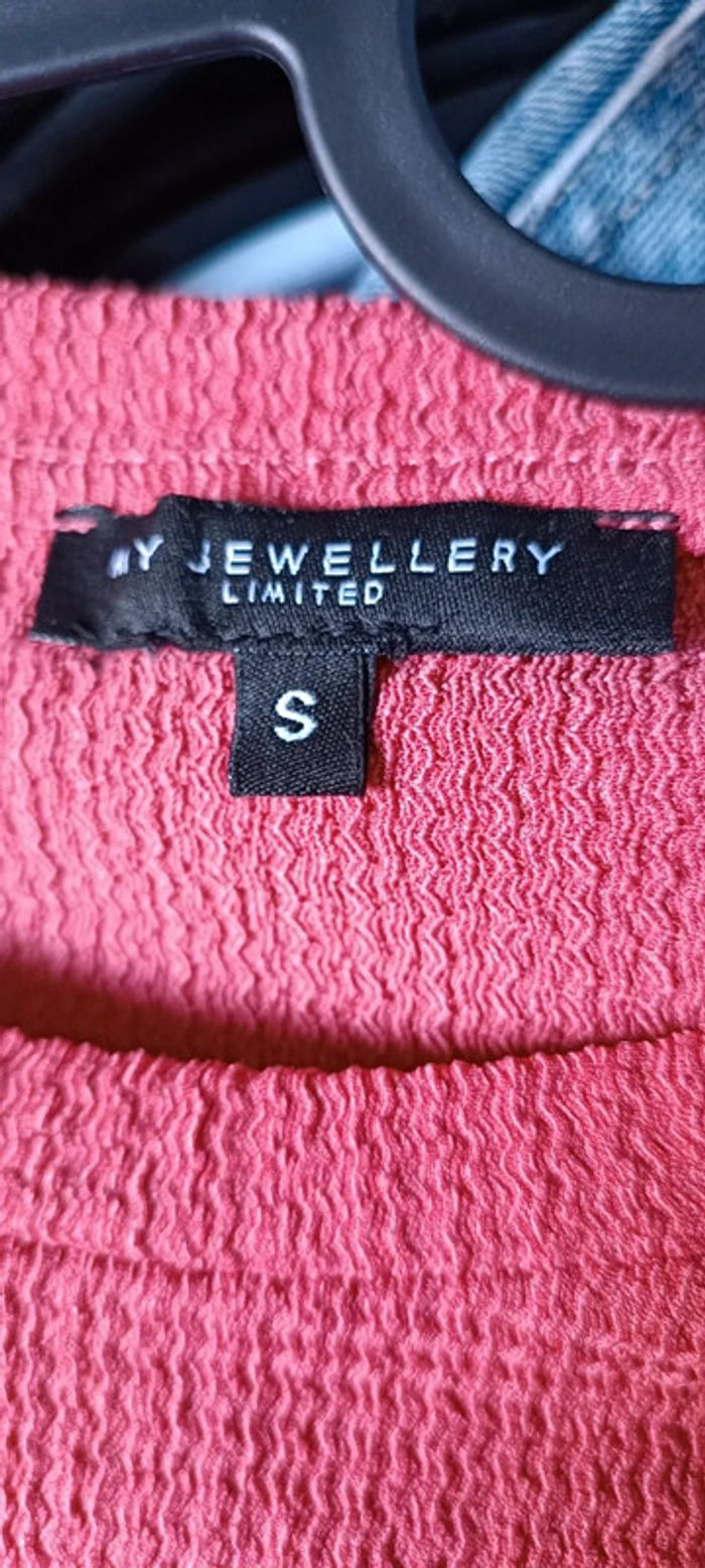 Robe couleur rouille/bordeaux taille S - photo numéro 3