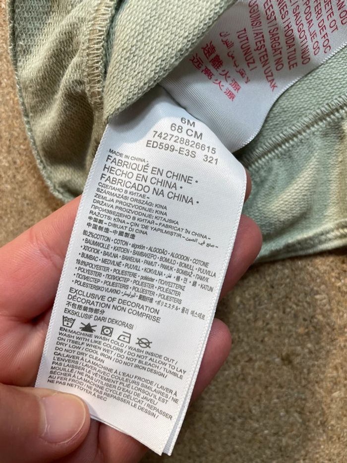 Sweat levis 6 mois fille - photo numéro 7