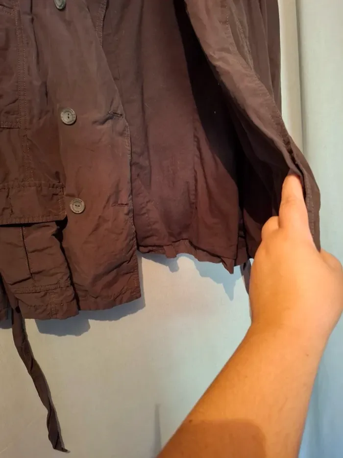 Magnifique veste imperméable femme sans capuche - photo numéro 4