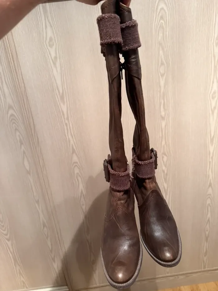 Botte en cuir de veau - photo numéro 3