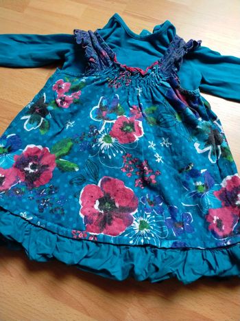 Jolie robe fleurie 18 mois