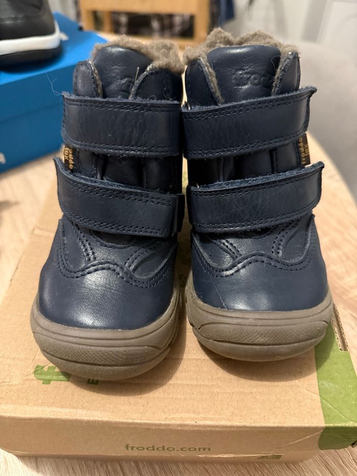 Froddo - chaussures bébé premiers pas avec fourrure naturelle