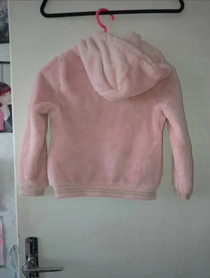 Veste polaire rose enfant - photo numéro 2