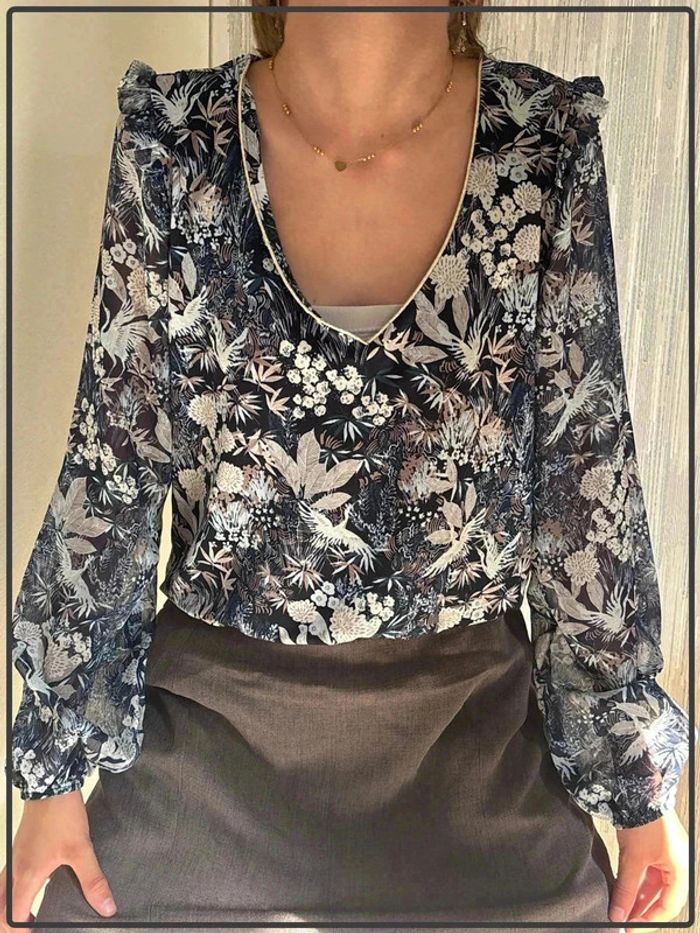 Blouse cache cache taille 36 *