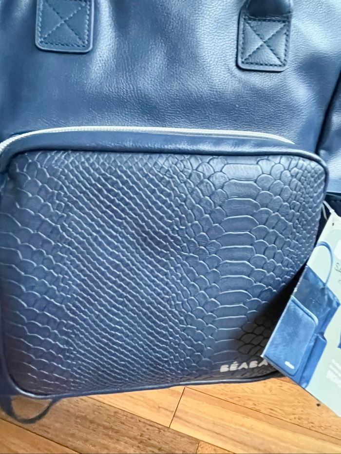 Sac a dos a langer kyoto Beaba bleu jamais utilisé - photo numéro 2