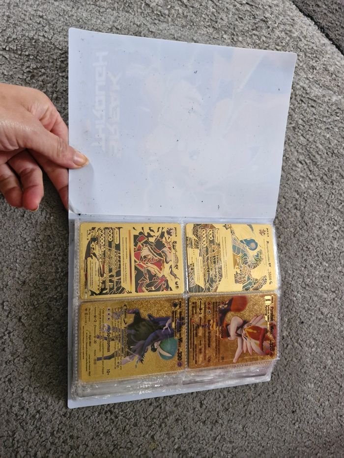 Livre de rangement cartes + cartes pokemon (240) - photo numéro 3